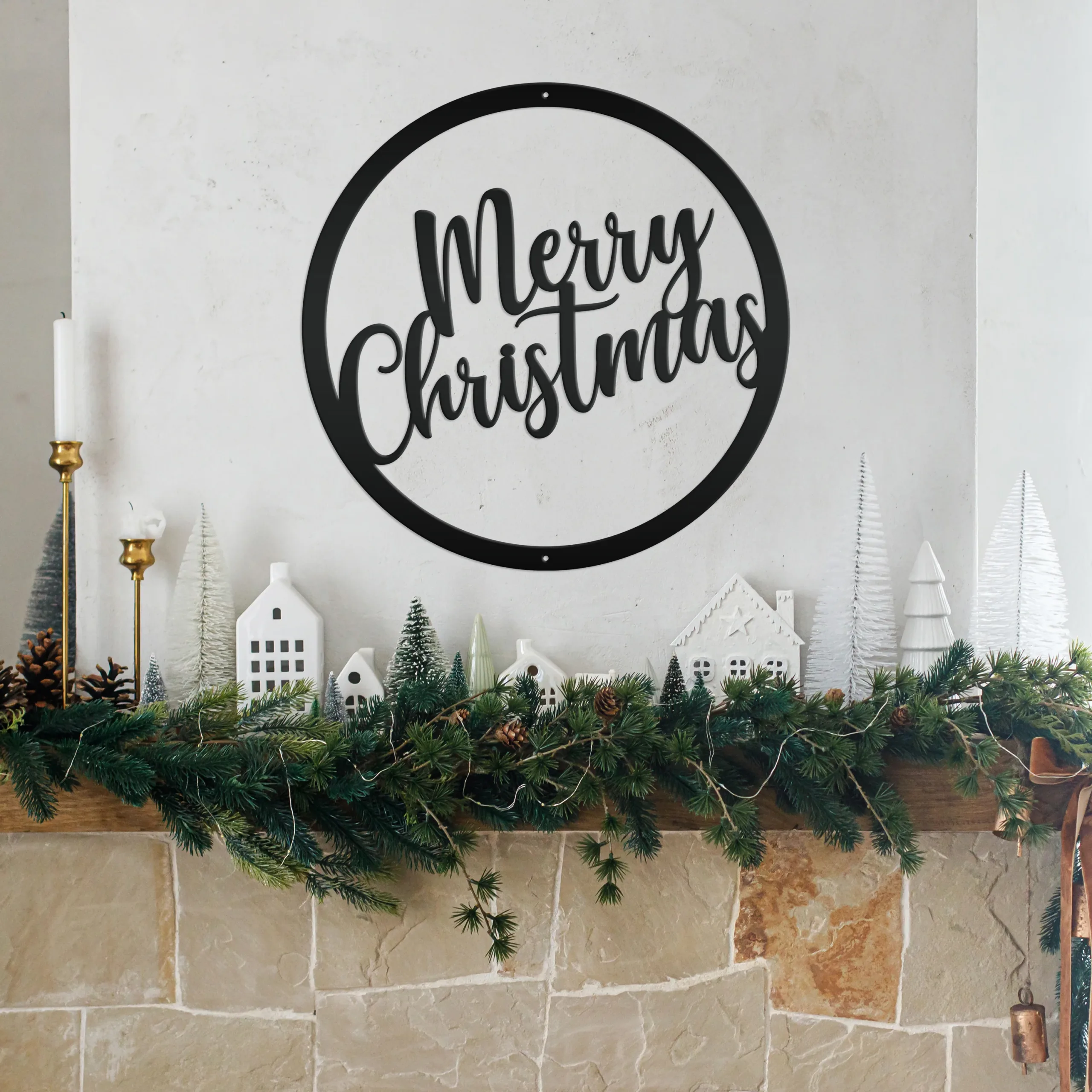 RoundMerryChristmas-black_2